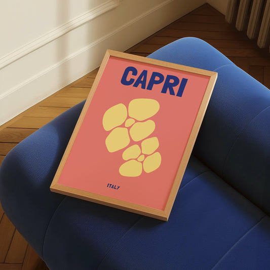 CAPRI ITALY PRINT