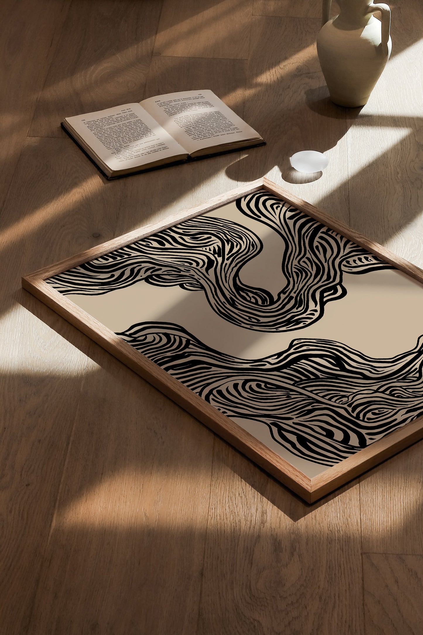 ABSTRACT LINES PRINT