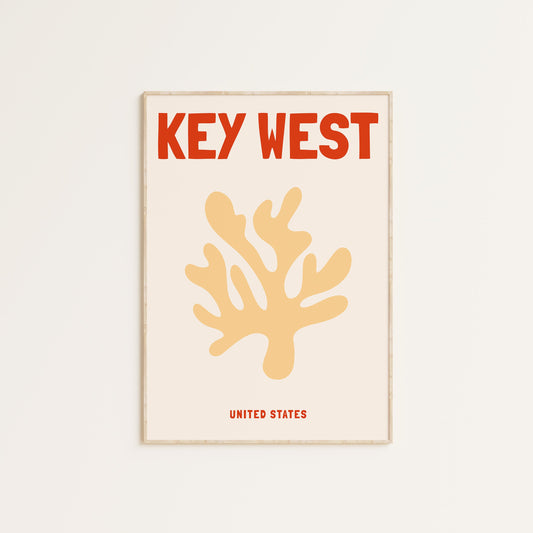 KEY WEST PRINT
