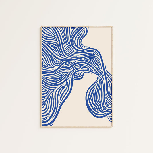 ABSTRACT LINES PRINT
