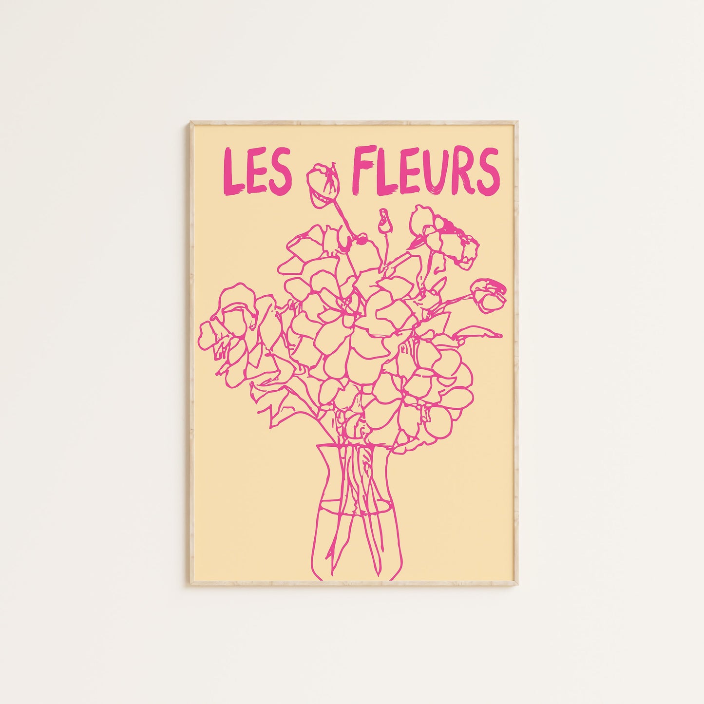 LES FLEURS PRINT