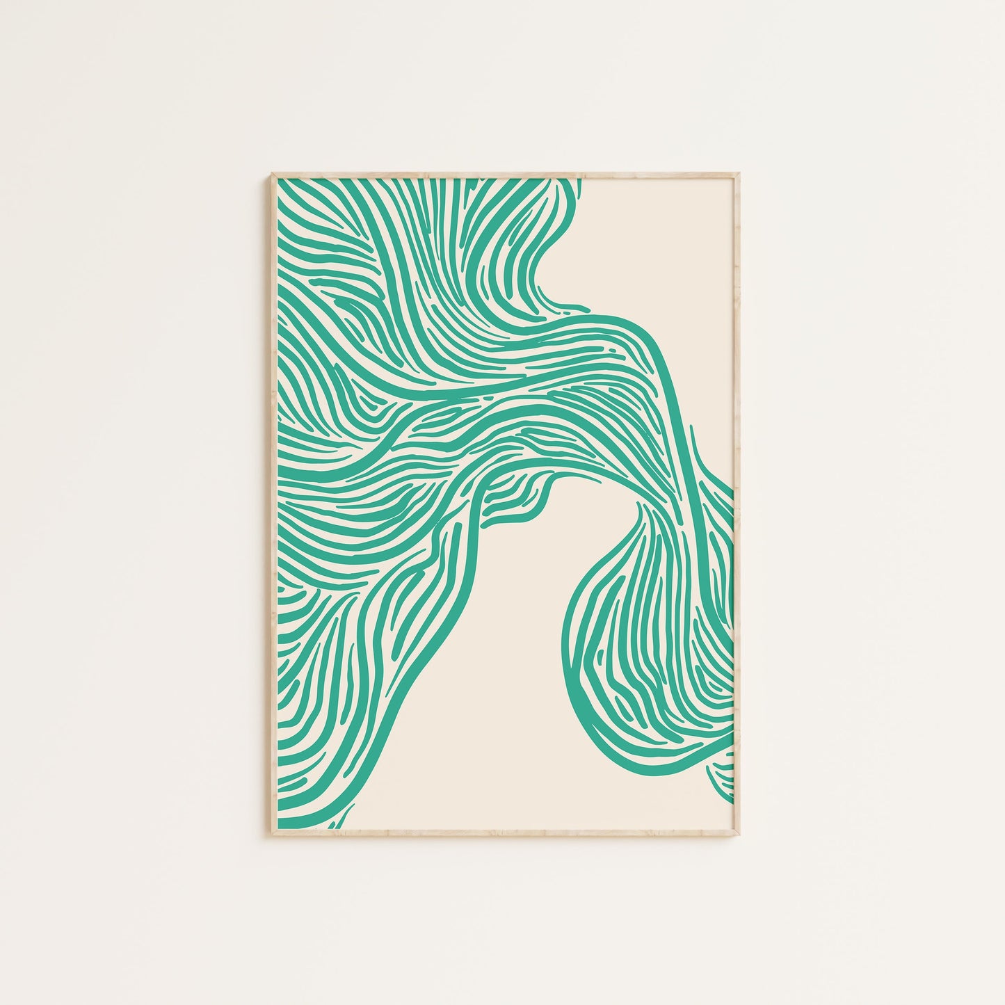 ABSTRACT LINES PRINT
