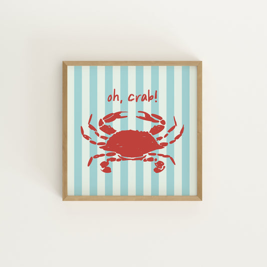 OH CRAB! PRINT