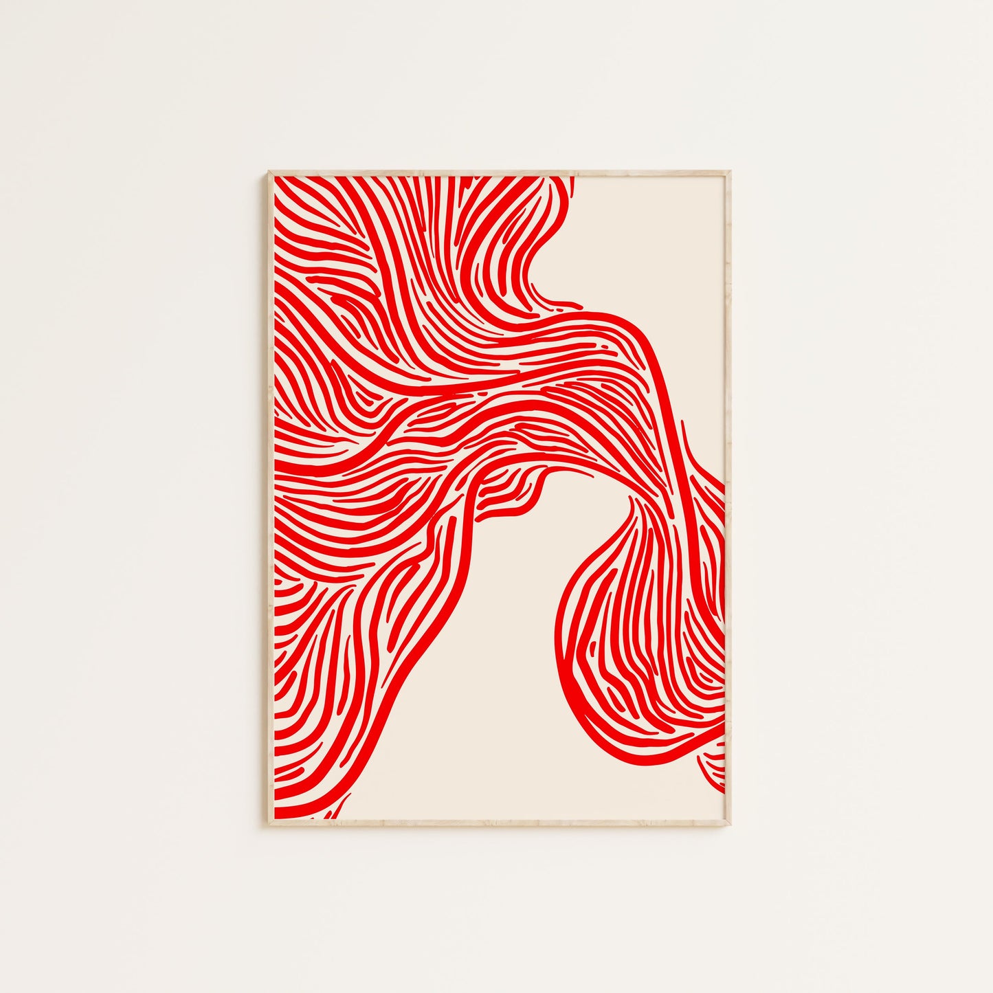 ABSTRACT LINES PRINT