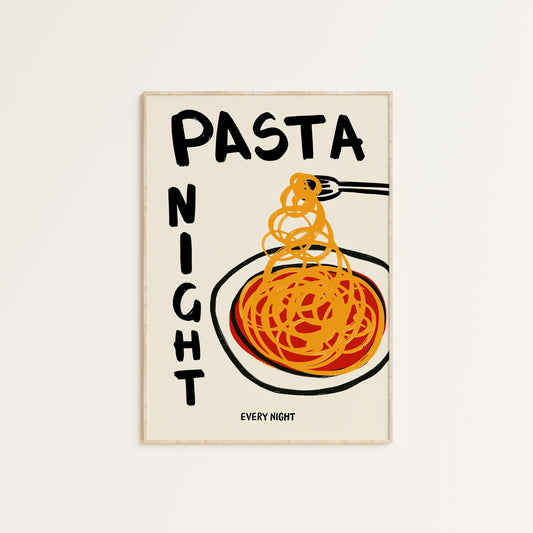 PASTA NIGHT PRINT