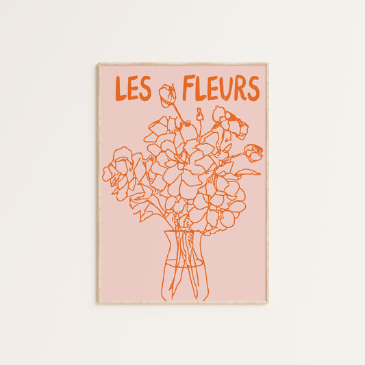 LES FLEURS PRINT