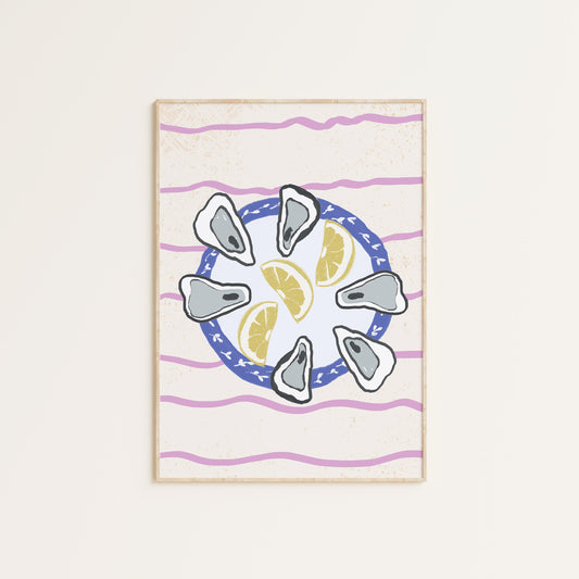 OYSTERS PRINT