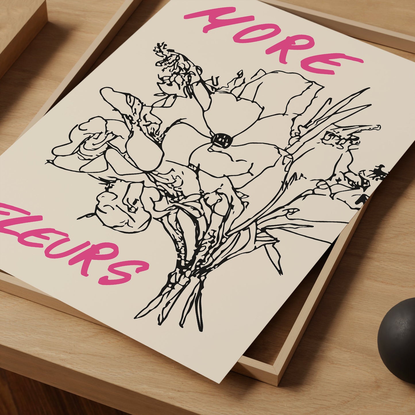 MORE FLEURS PRINT