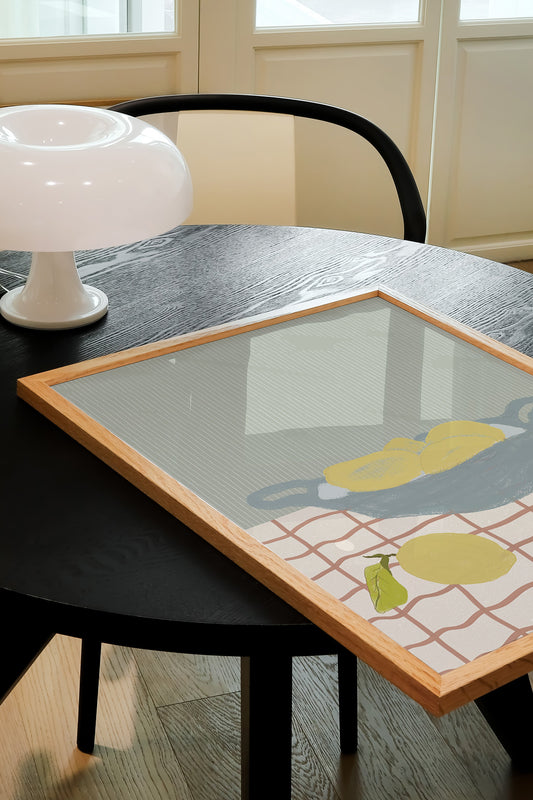 LEMONS IN A BOWL PRINT