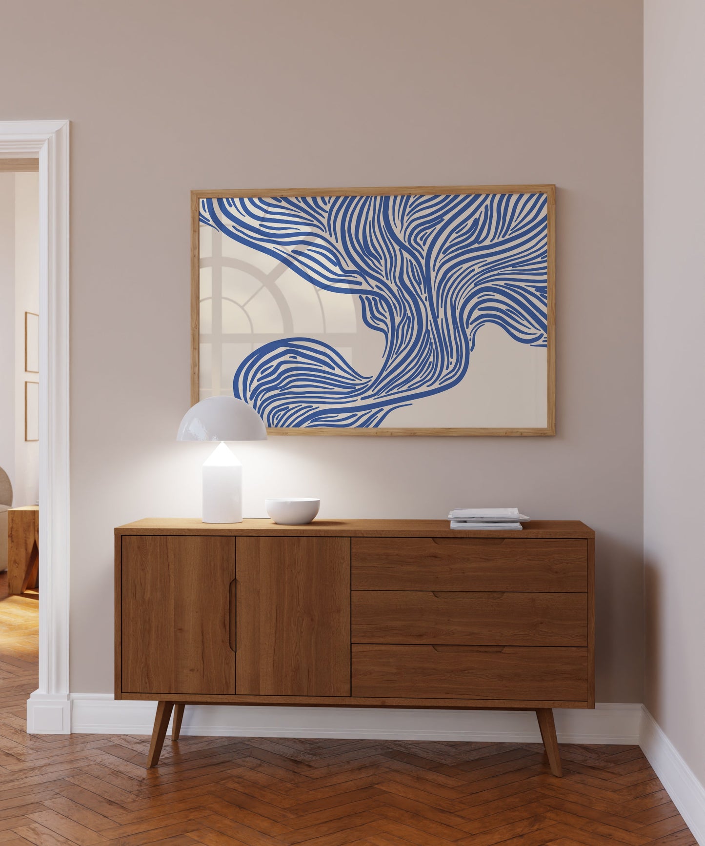 ABSTRACT LINES PRINT