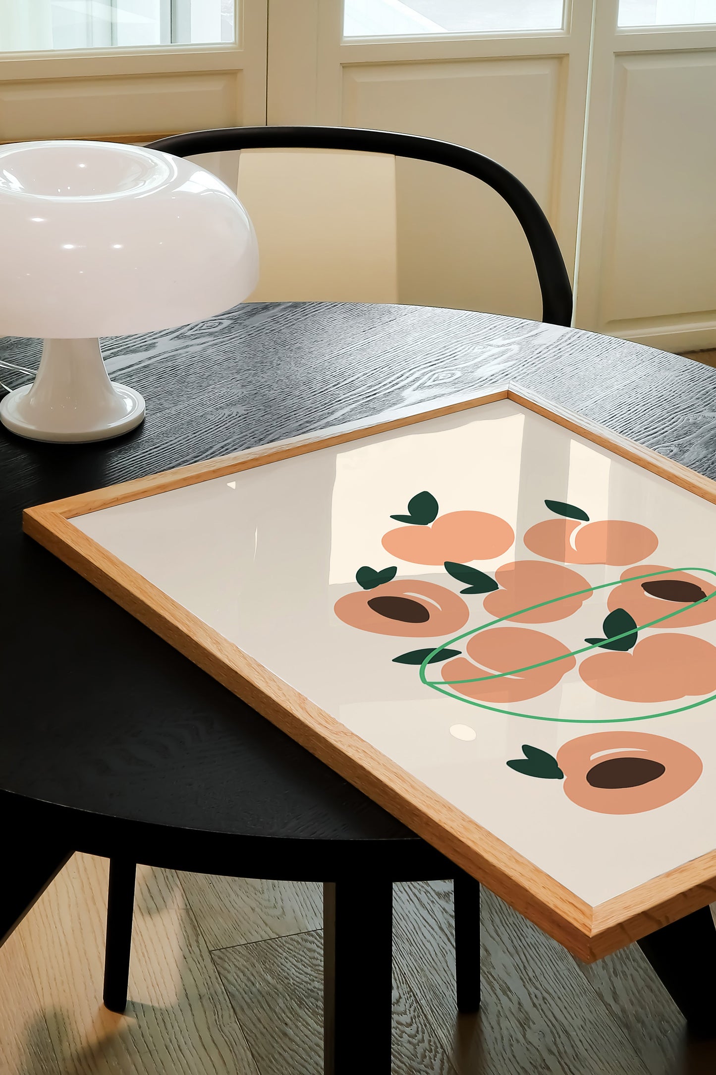 PEACHES IN A BOWL PRINT