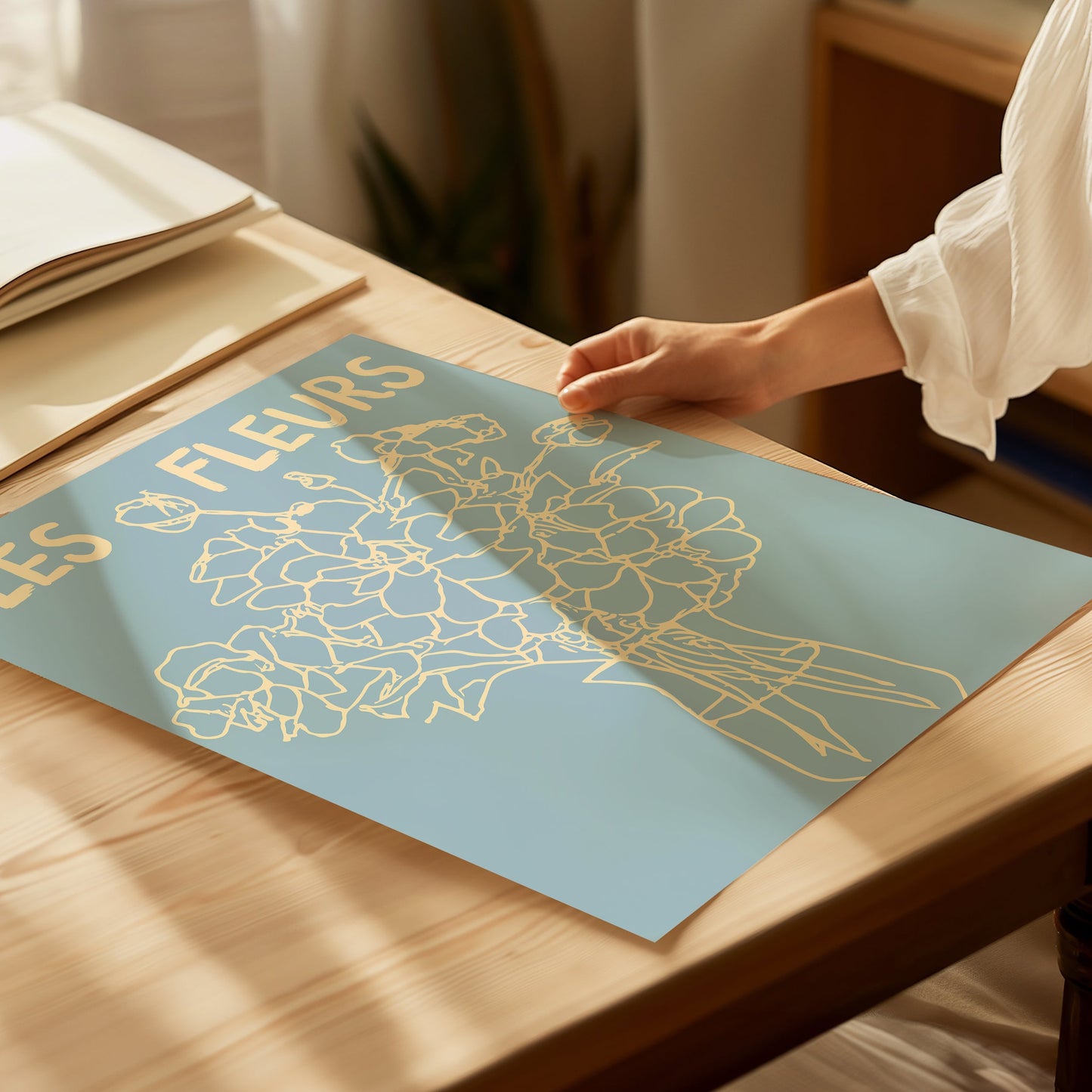LES FLEURS PRINT