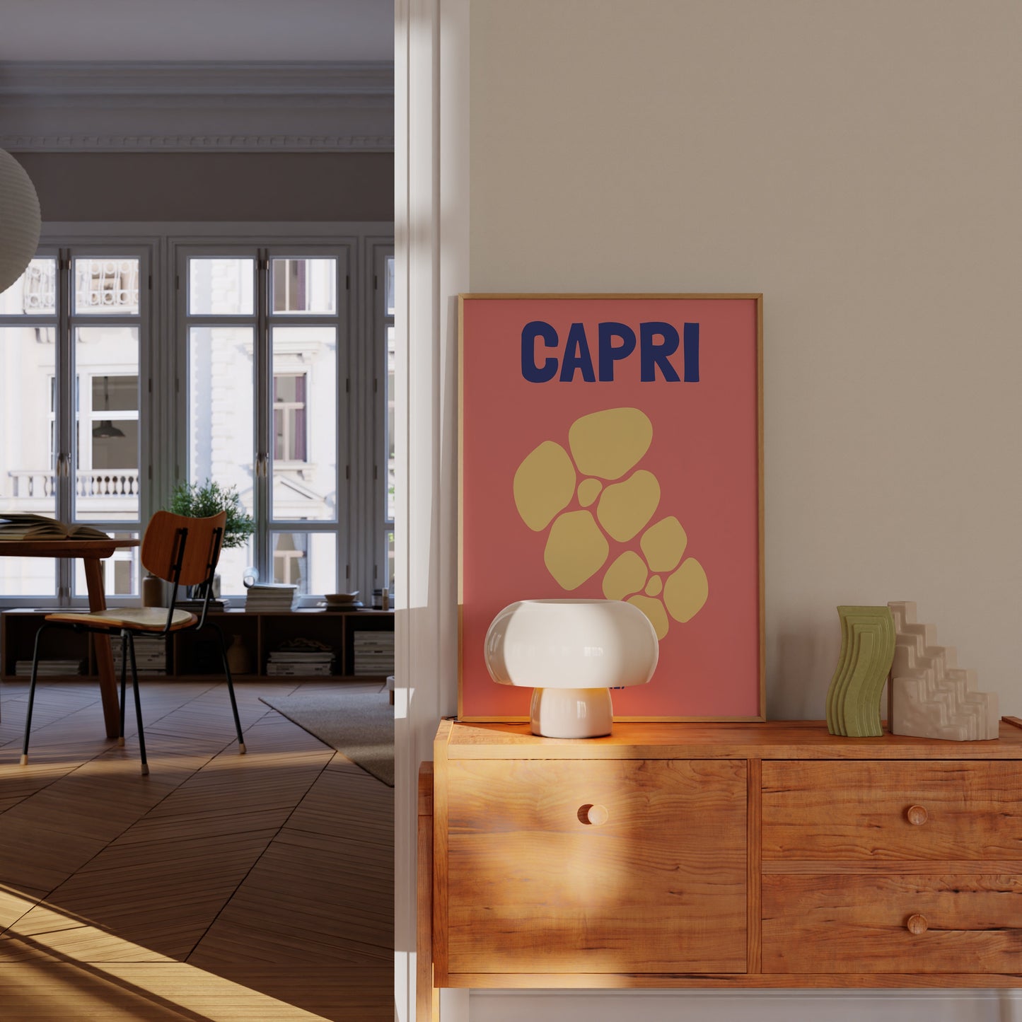 CAPRI ITALY PRINT