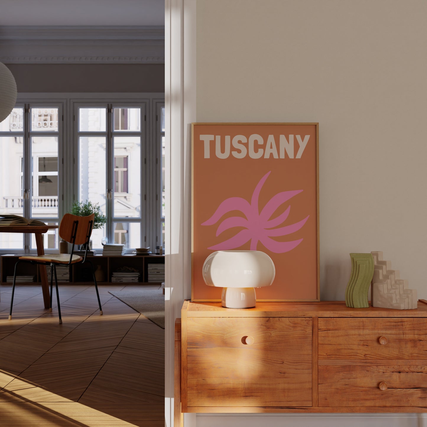 TUSCANY ITALY PRINT