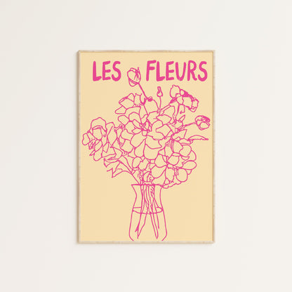 LES FLEURS PRINT