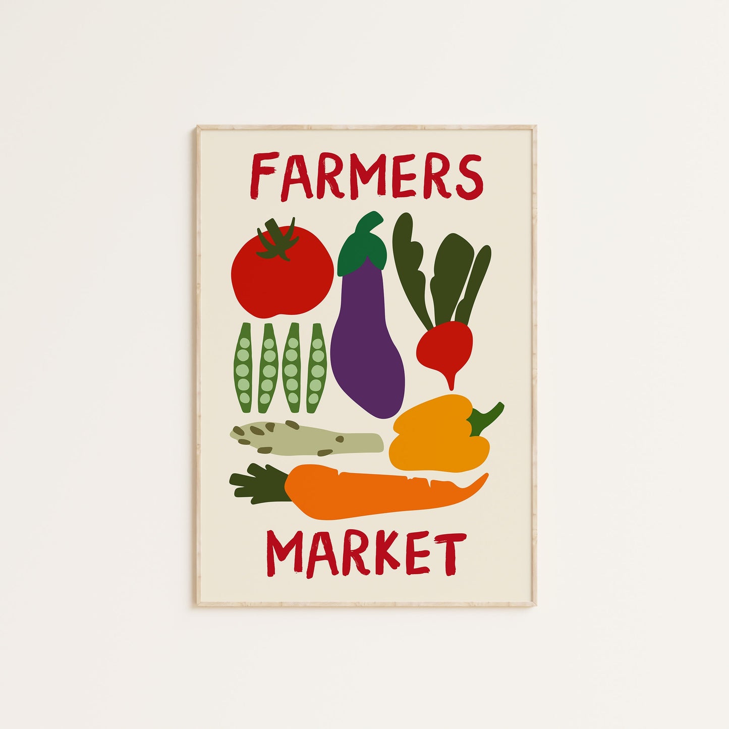 FARMERS MARKET PRINT