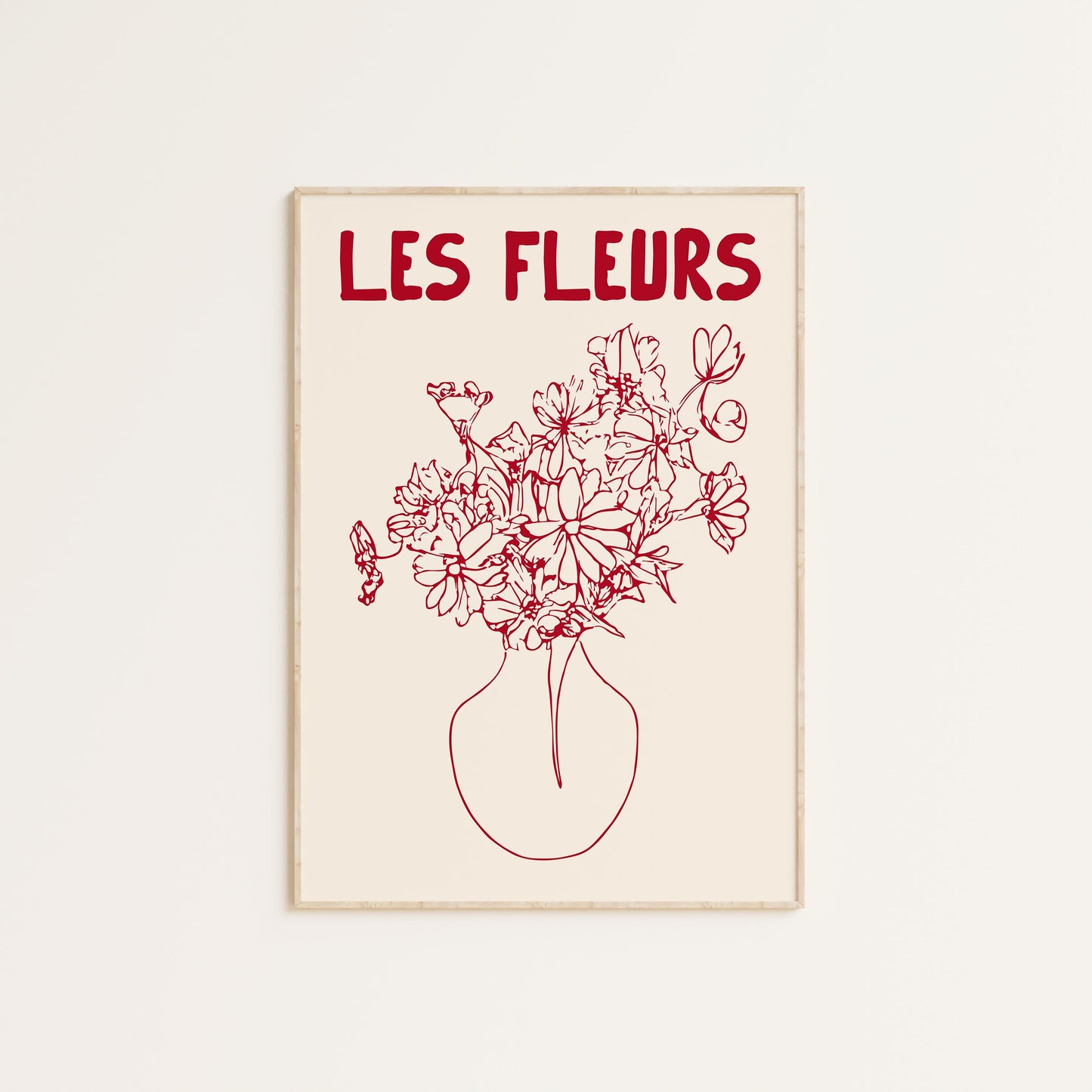 LES FLEURS PRINT
