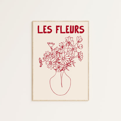 LES FLEURS PRINT