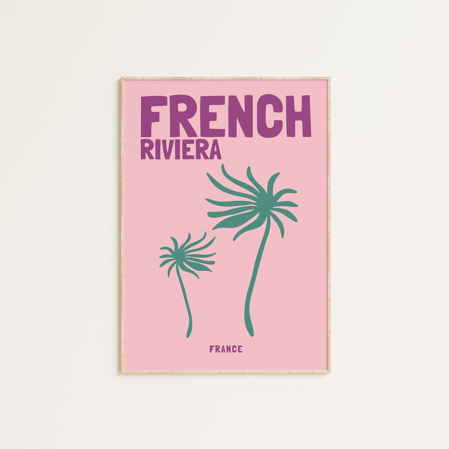 FRENCH RIVIERA PRINT