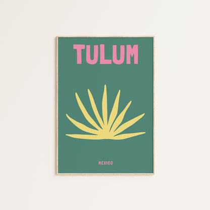 TULUM MEXICO PRINT