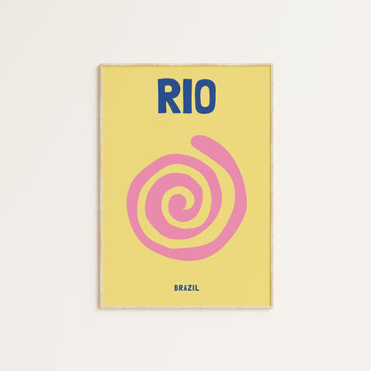 RIO BRAZIL PRINT