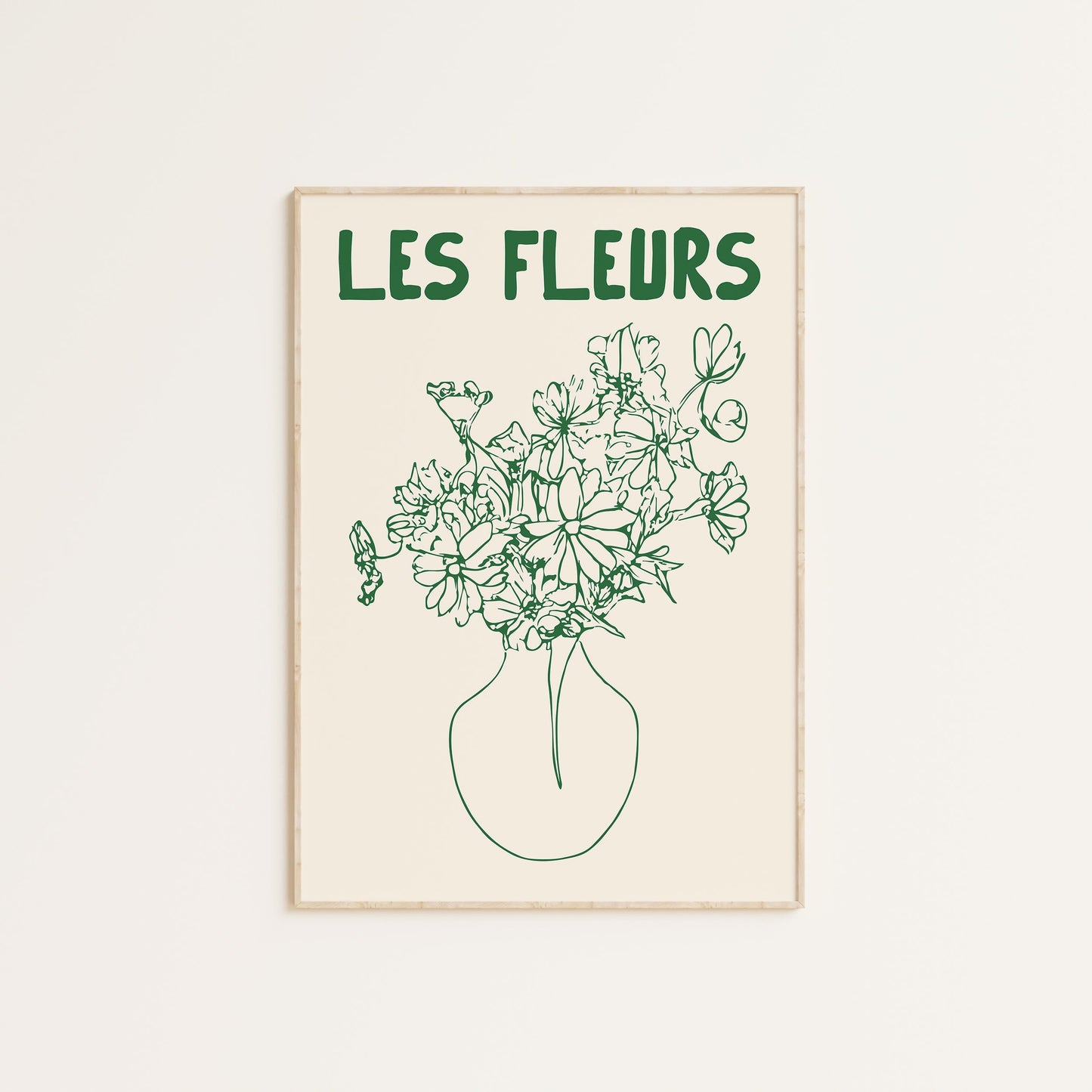LES FLEURS PRINT