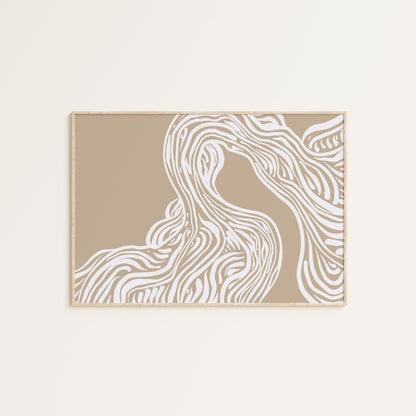 ABSTRACT LINES PRINT