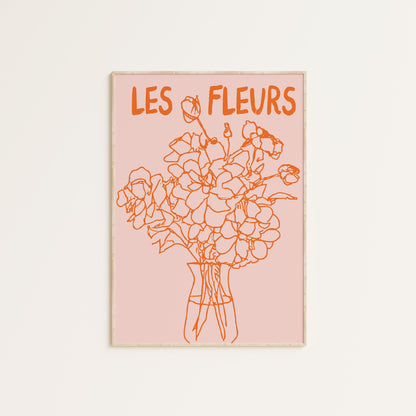 LES FLEURS PRINT