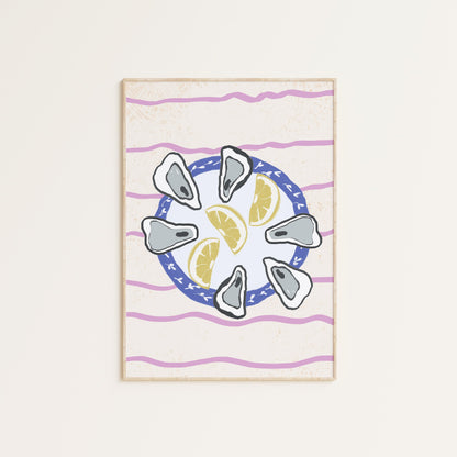 OYSTERS PRINT