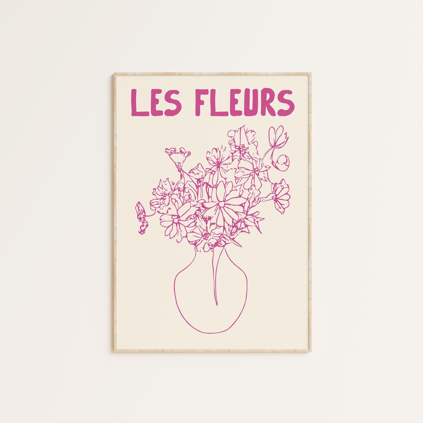 LES FLEURS PRINT