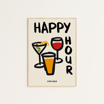 HAPPY HOUR PRINT