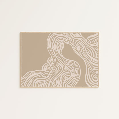 ABSTRACT LINES PRINT