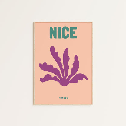 NICE FRANCE PRINT