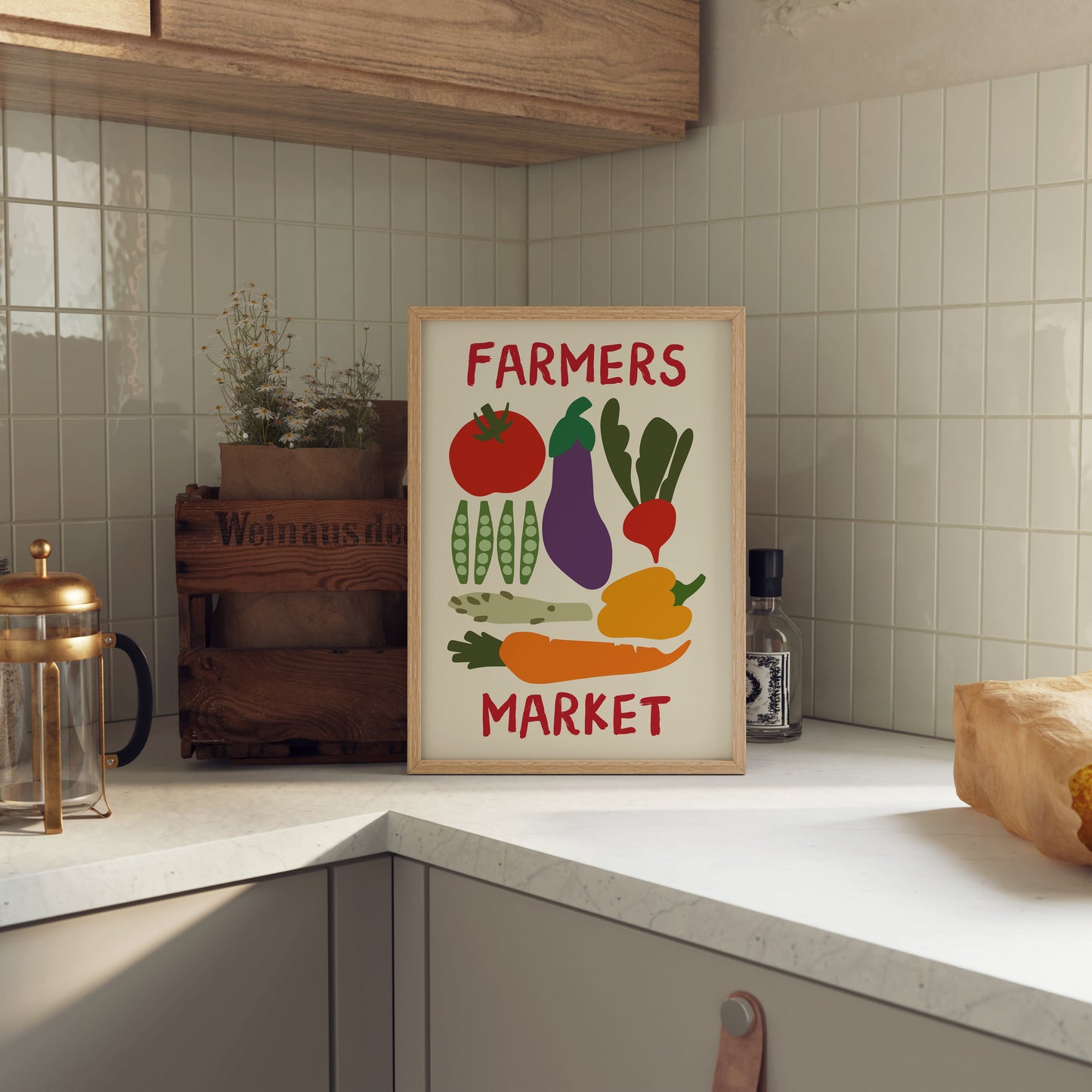 FARMERS MARKET PRINT