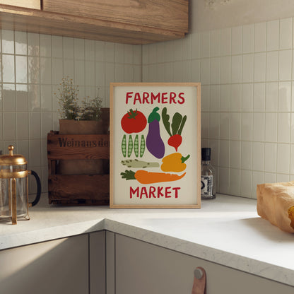 FARMERS MARKET PRINT