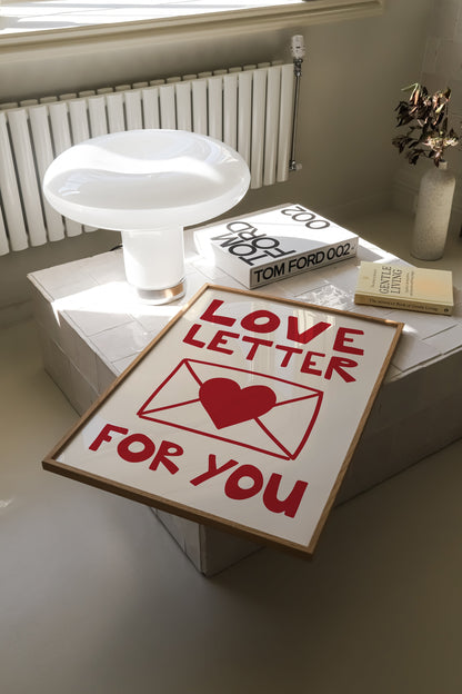 LOVE LETTER PRINT
