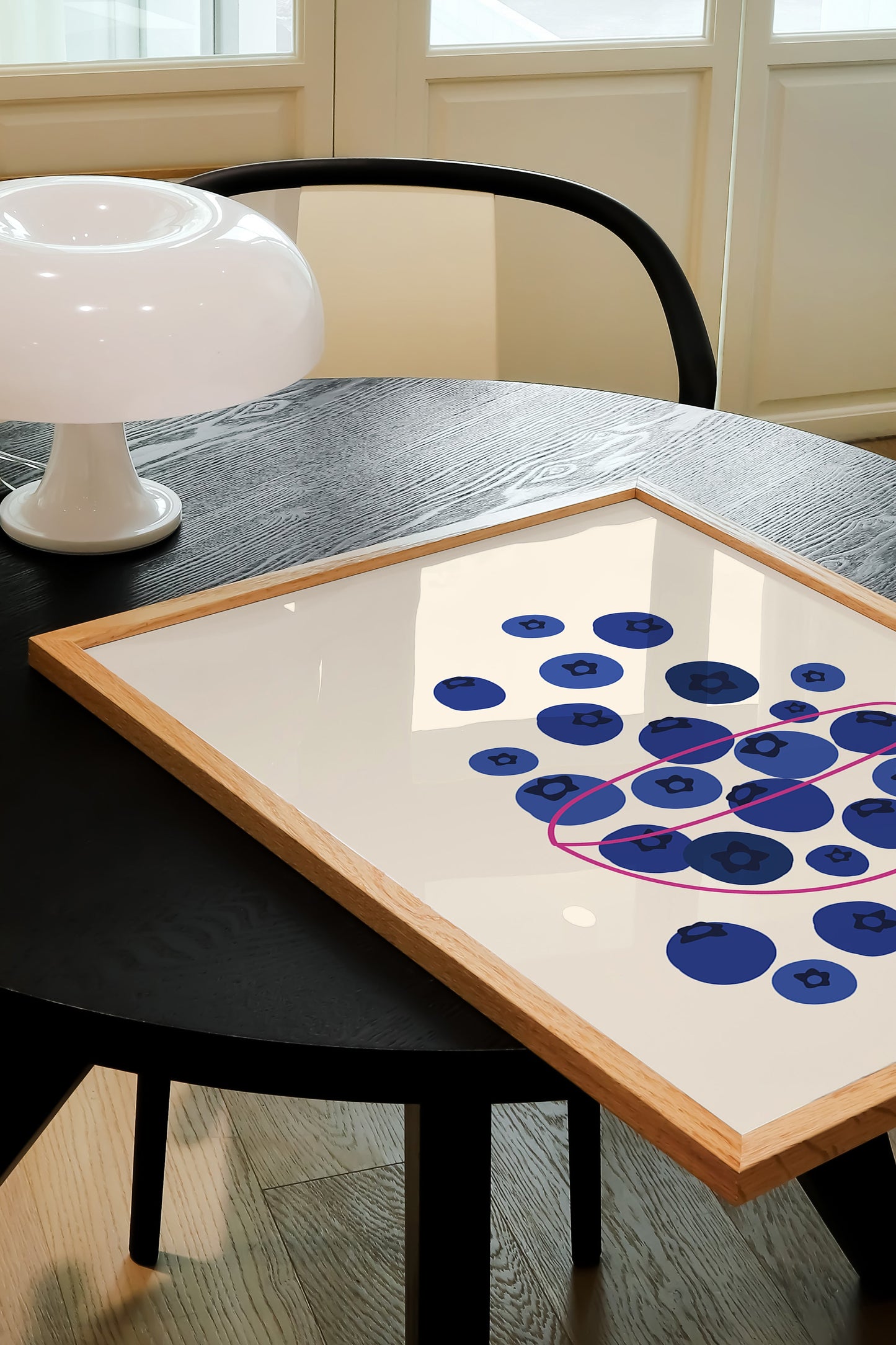 BLUEBERRIES IN A BOWL PRINT