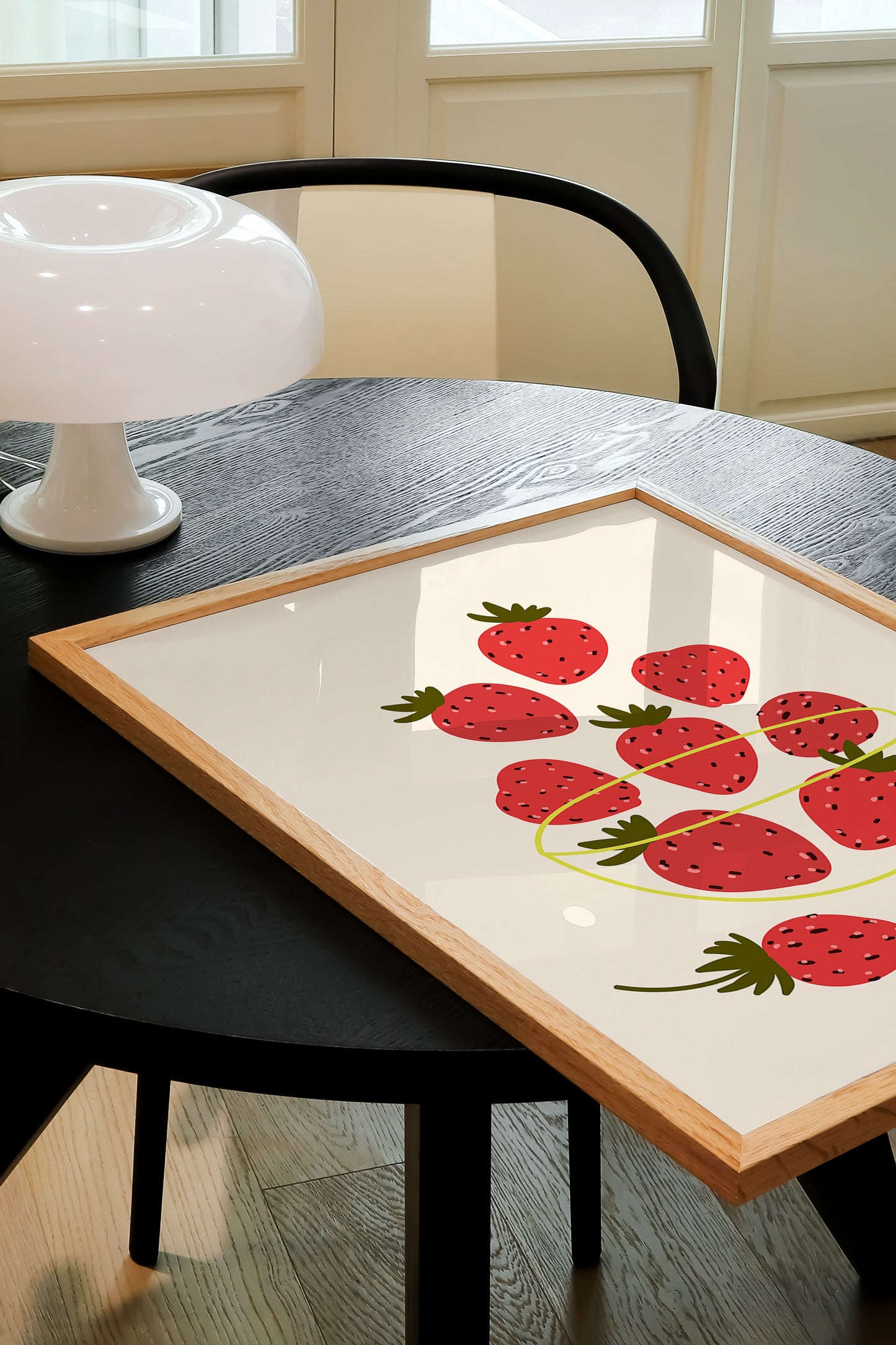 STRAWBERRIES IN A BOWL PRINT
