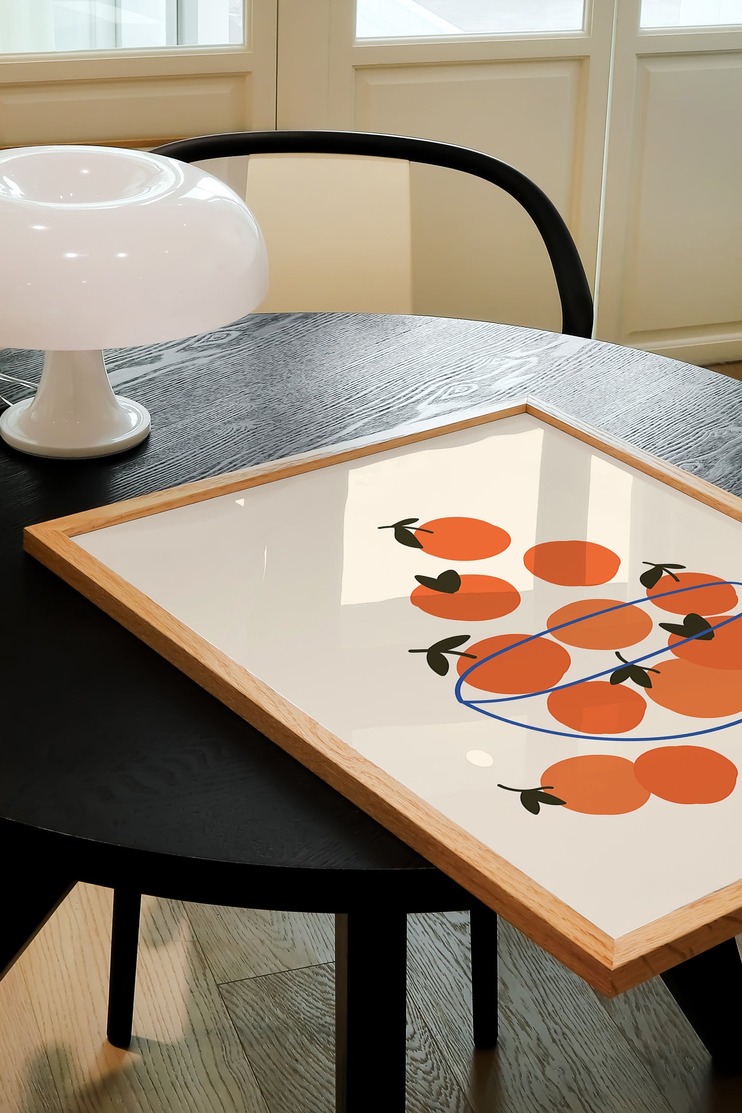 ORANGES IN A BOWL PRINT