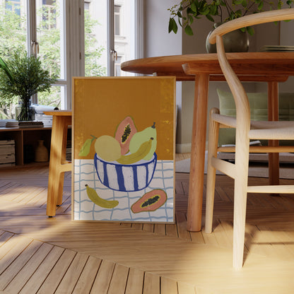 FRUITS IN A BOWL PRINT