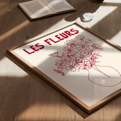 LES FLEURS PRINT