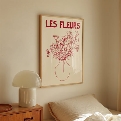 LES FLEURS PRINT